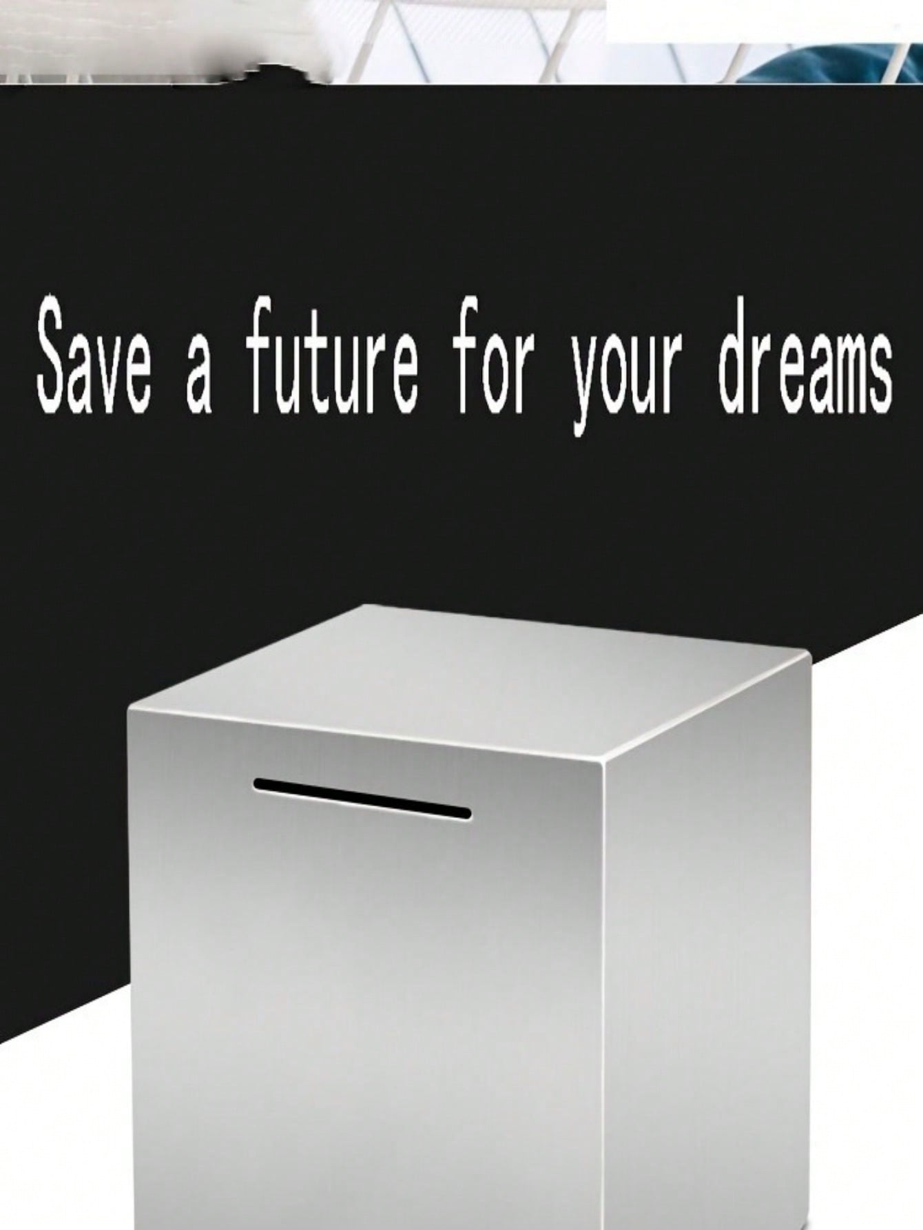 Stainless Steel Piggy Bank For Adults - Budget-Friendly Savings Solution - Break To Access Savings, Envelope Challenge, Bank Safe, 52 Week Savings Challenge Multicolor