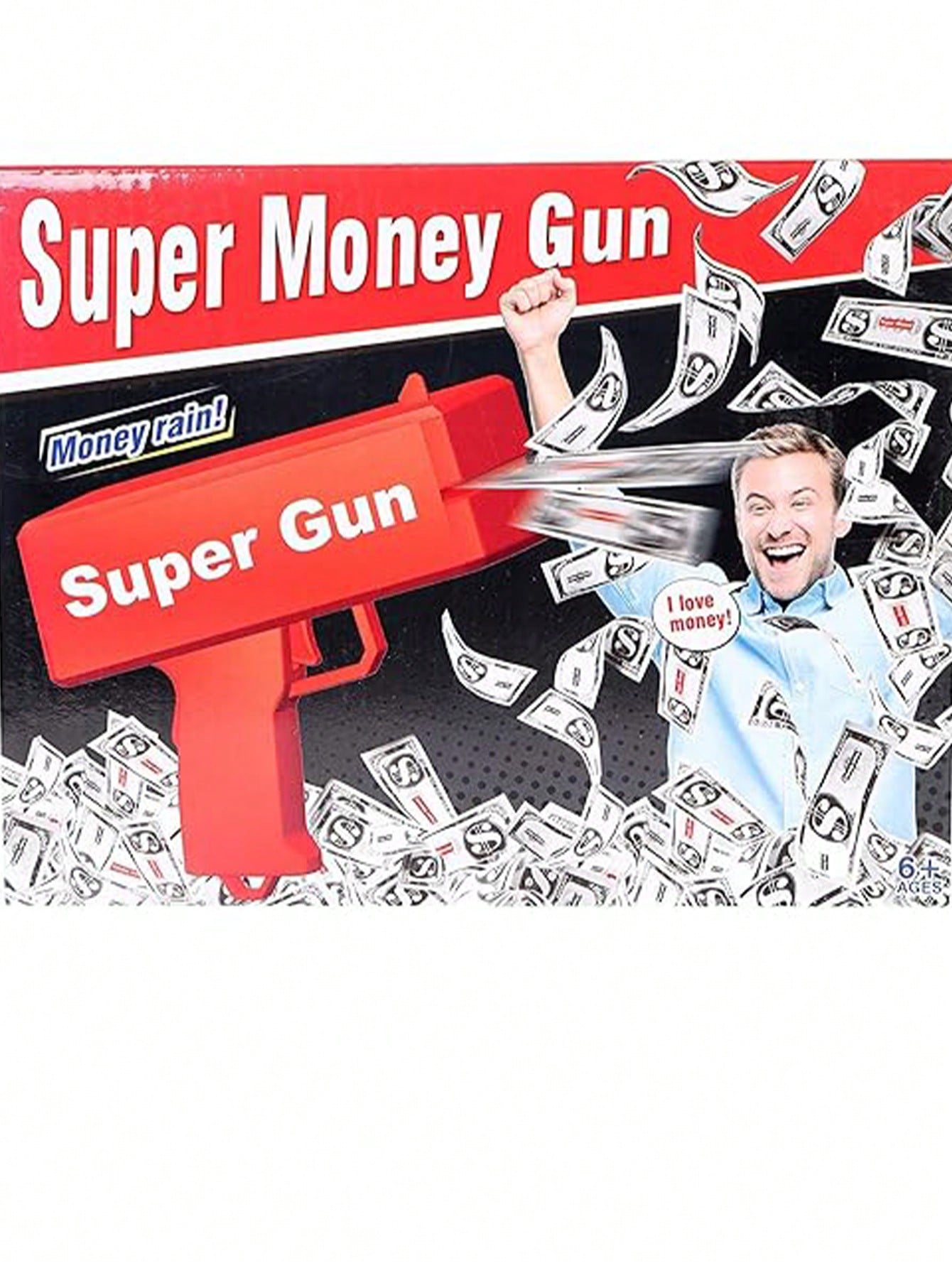 1PC Super Cash Gun Money Gun For Weddings, Anniversary, Birthday Parties, Kitty Parties And Fun Multicolor