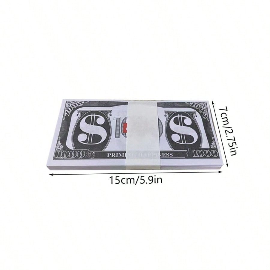 10 Sets Of 100pcs Spray Money Gun Dollar Bills Toy Game Props For Weddings And Parties,Christmas Black