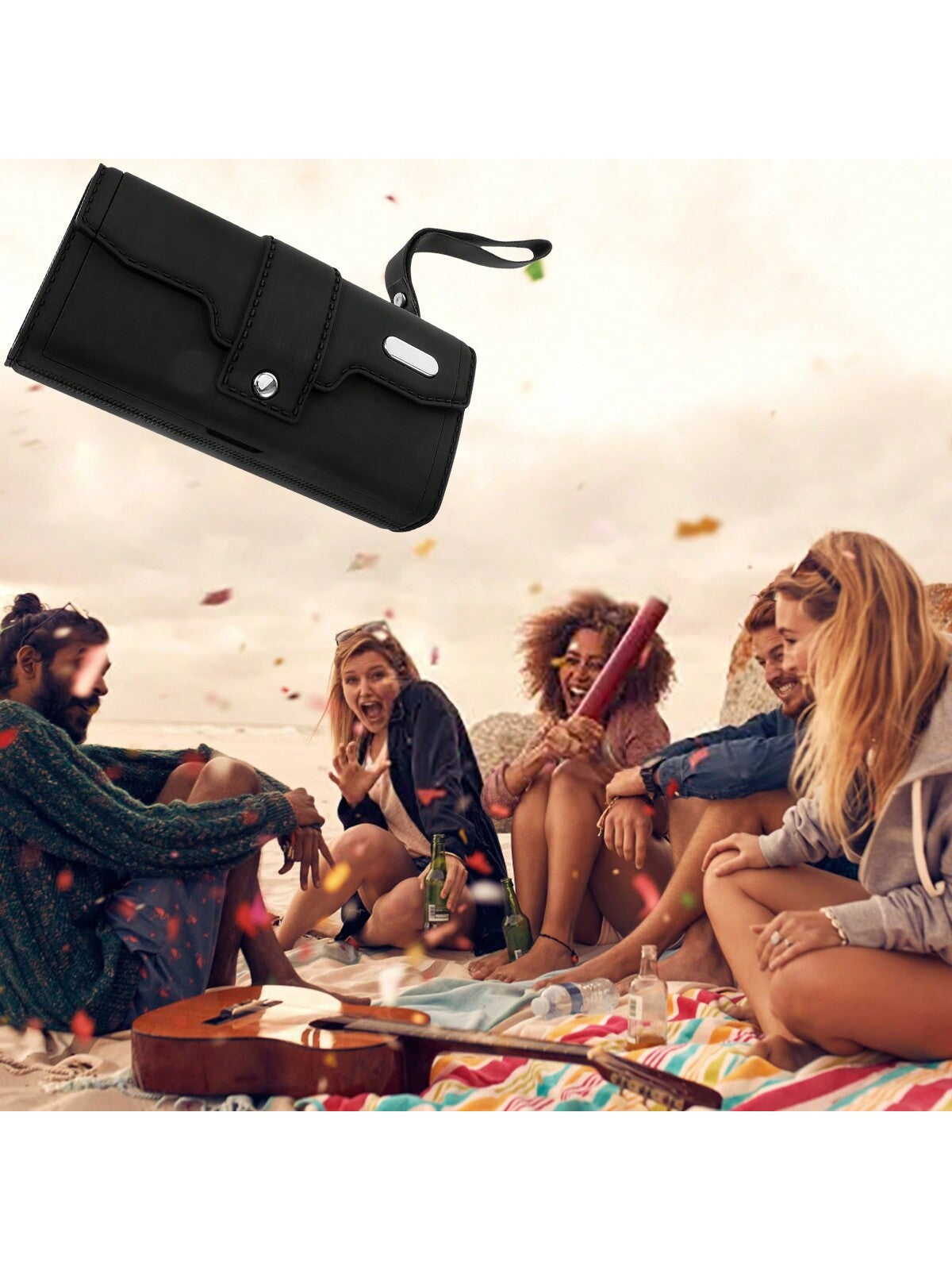 Money Rain Shooting Toy Gun With Prop Money Bag Cash Cannon With Money Spray Gun Can Spray Real Money With 100 Fake Bills Suitable For Game Movie Party Birthday Gift Black Black
