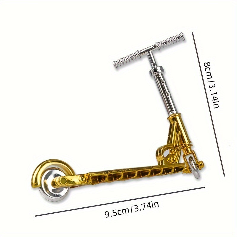 Finger Exercise Set with Roller, Scooter, And Two-Wheeled Balance Bike; Pants Combination with Accessories; Can Be Assembled; Suitable for Interactive Gifts.
