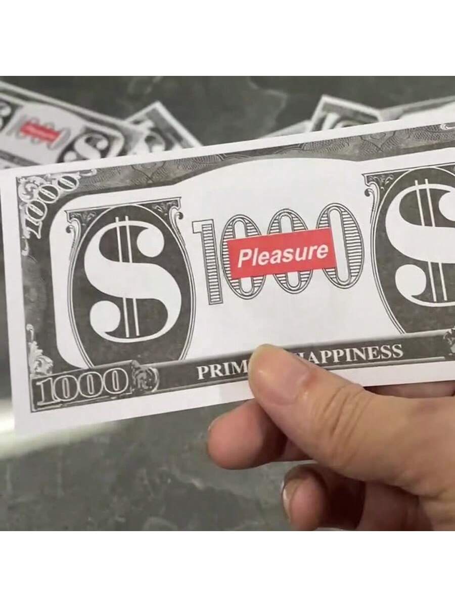 10 Sets Of 100pcs Spray Money Gun Dollar Bills Toy Game Props For Weddings And Parties,Christmas Black
