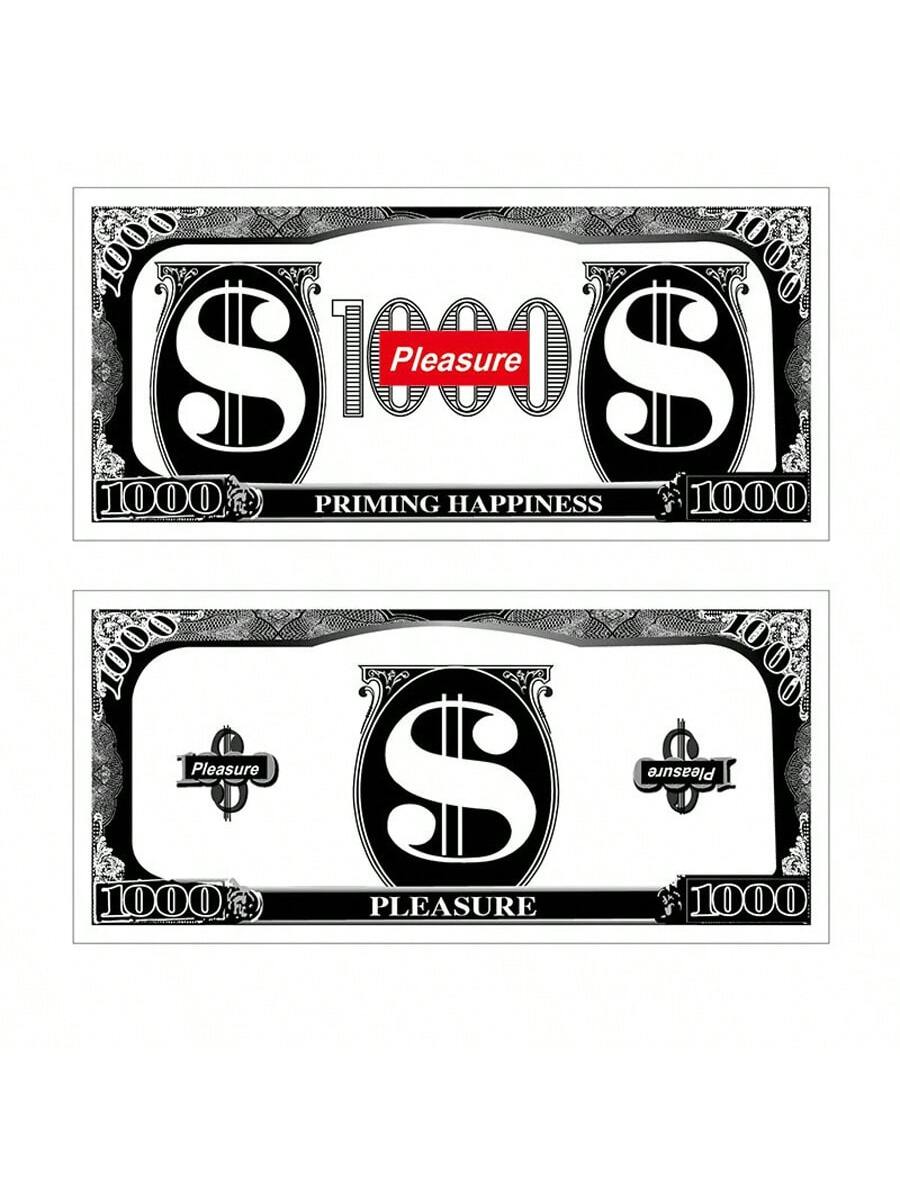 10 Sets Of 100pcs Spray Money Gun Dollar Bills Toy Game Props For Weddings And Parties,Christmas Black