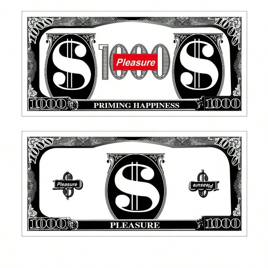 10 Sets Of 100pcs Spray Money Gun Dollar Bills Toy Game Props For Weddings And Parties,Christmas Black