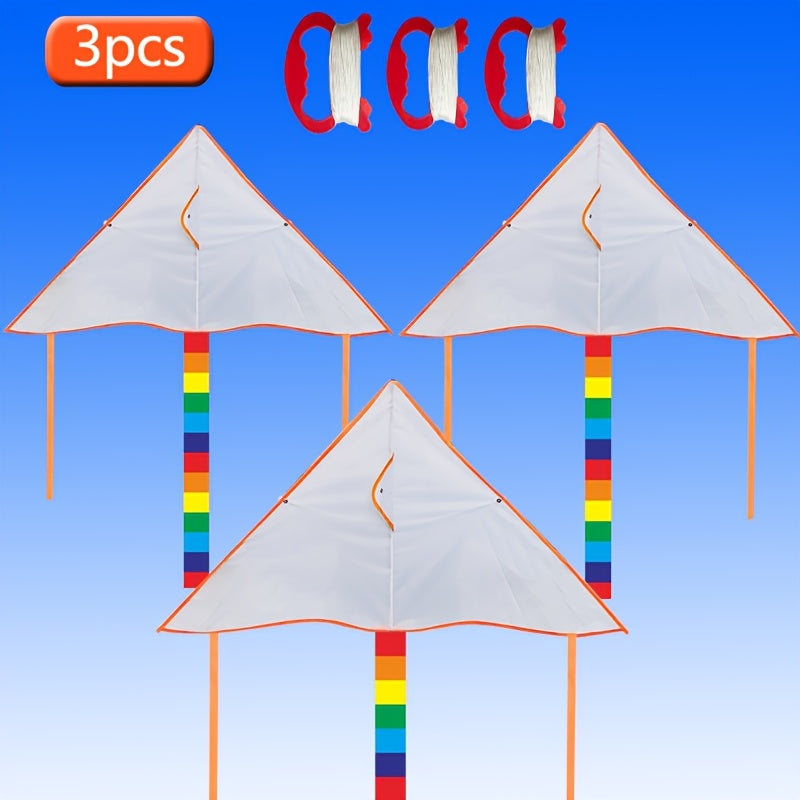 5pcs, Kites, DIY Blank Kites, Simple Custom Drawing Kites, White Kites