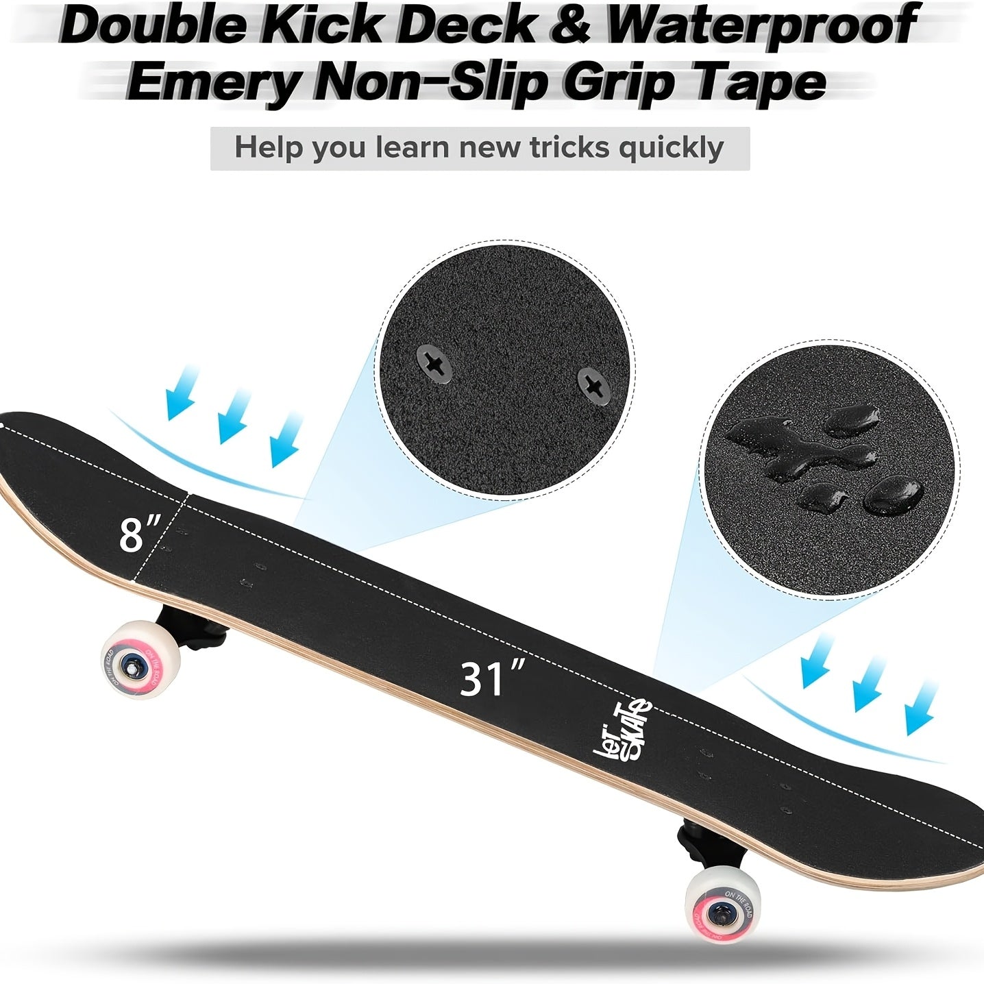 LOT EXKITE Beginner Skateboard - 31\