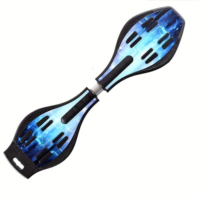 YYW Deluxe Youth Skateboard With Light-up Wheels, Color Upgrade, More Exciting, Fun And Eye-catching, Torsion Skateboard For Kids 8 Years And Older
